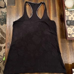 Lululemon Rose mesh racer back
